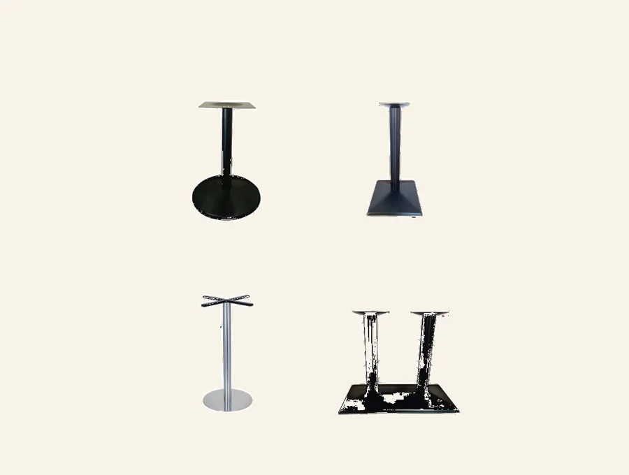 PC Square table base Table Bases by Oberoi Living Interiors